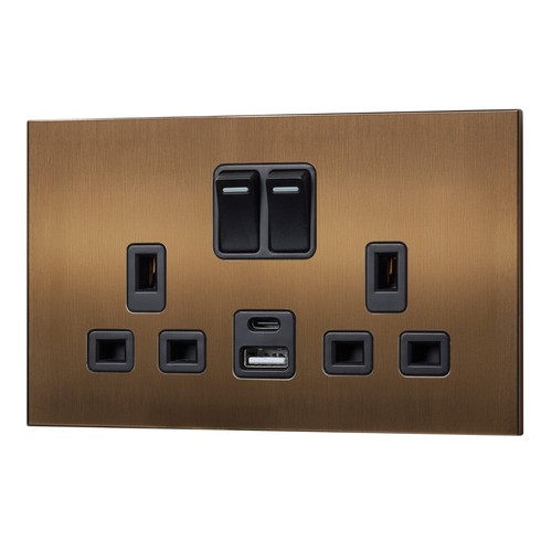 Retrotouch aura presa doppia - retrotouch,